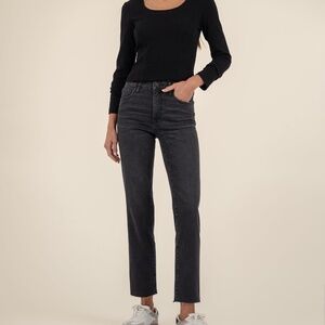 Kut from the Kloth Reese High Rise Ankle Straight Leg - Holiday Doorbuster Size